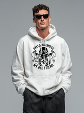 Men's printed hooded sweatshirt